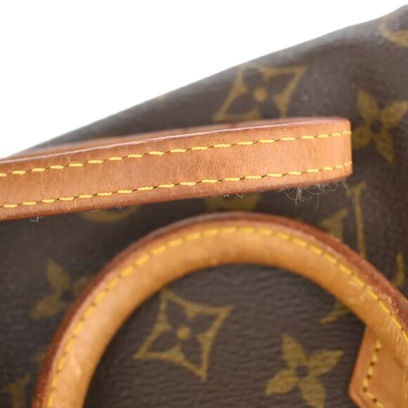 LOUIS VUITTON Mini Speedy 2Way Hand Bag Monogram Leather Brown M41534 17YE066 - Picture 10 of 16